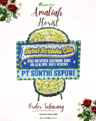 Papan Bunga Duka di Somahode