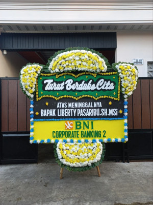 Papan Bunga Duka di Somahode