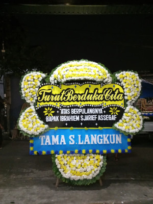Papan Bunga Duka di Somahode