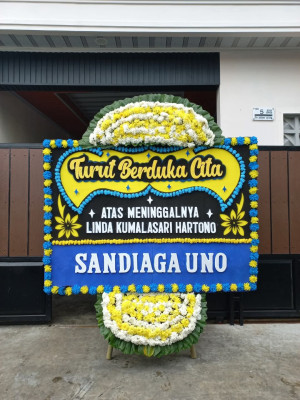 Papan Bunga Duka di Somahode