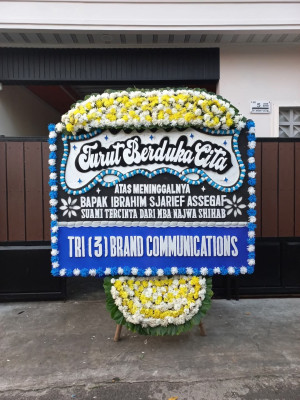 Papan Bunga Duka di Somahode